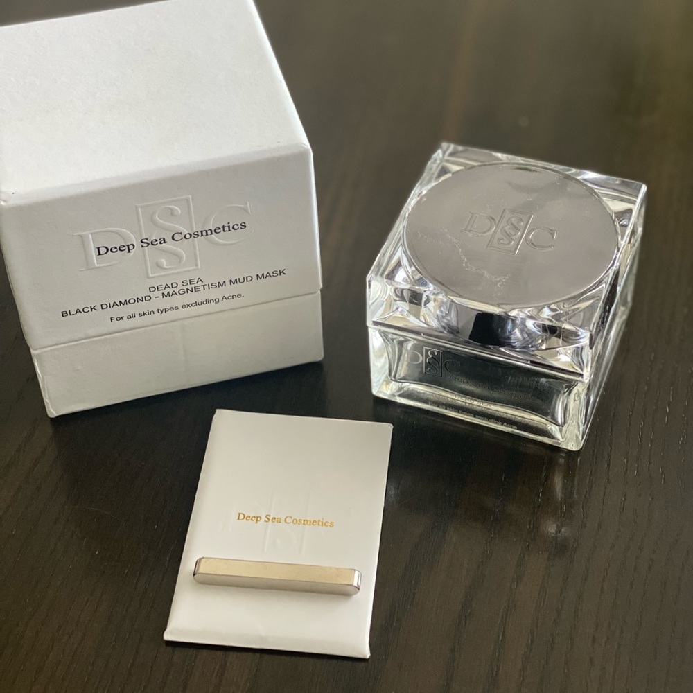 Deep sea cosmetics-dead sea- black diamond-magnetism mud mask